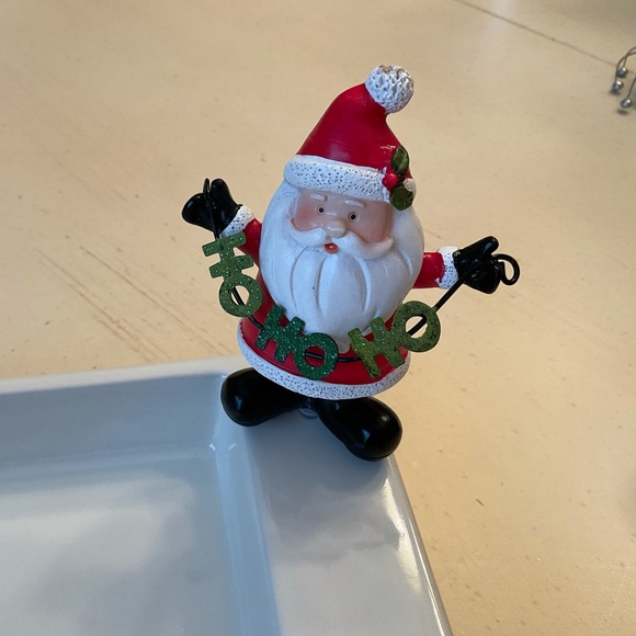 HOHOHO Santa Christmas Platter Decor 🎅 - Picture 2 of 4